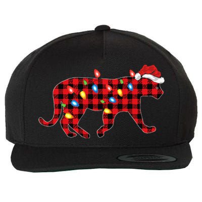 Jaguar Pajama Family Matching Group Christmas Wool Snapback Cap