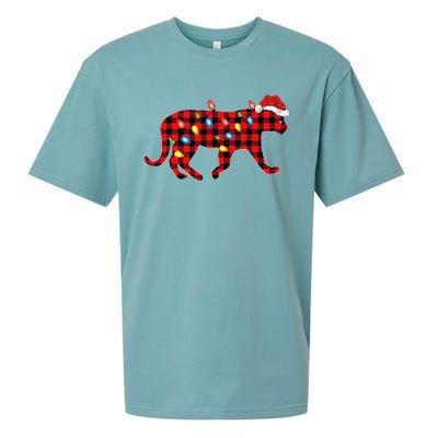 Jaguar Pajama Family Matching Group Christmas Sueded Cloud Jersey T-Shirt