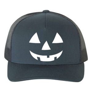 Jackolantern Pumpkin Face Halloween Costume Couple Funny Halloween Costume Yupoong Adult 5-Panel Trucker Hat