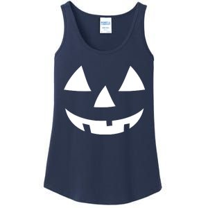 Jackolantern Pumpkin Face Halloween Costume Couple Funny Halloween Costume Ladies Essential Tank