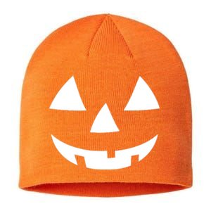 Jackolantern Pumpkin Face Halloween Costume Couple Funny Halloween Costume Sustainable Beanie