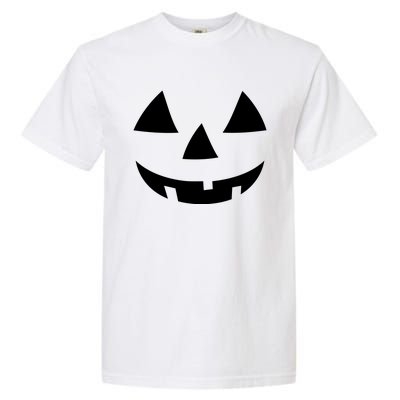 Jackolantern Pumpkin Face Halloween Costume Couple Funny Halloween Costume Garment-Dyed Heavyweight T-Shirt