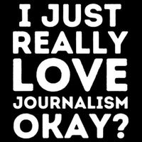Journalism Professor Funny Journalism Student Journalist Gift Impact Tech Backpack