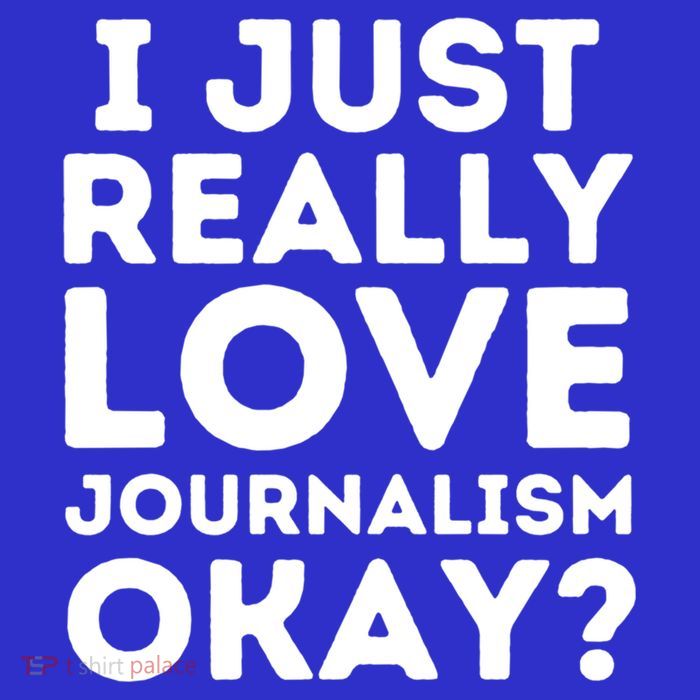 Journalism Professor Funny Journalism Student Journalist Gift Tall T-Shirt