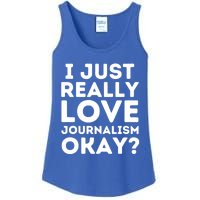 Journalism Professor Funny Journalism Student Journalist Gift Ladies Essential Tank