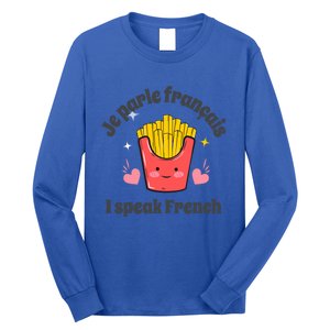 Je Parle Francais I Speak French French Speakers Learners Gift Long Sleeve Shirt