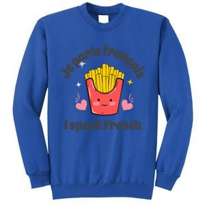 Je Parle Francais I Speak French French Speakers Learners Gift Sweatshirt