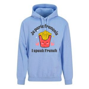 Je Parle Francais I Speak French French Speakers Learners Gift Unisex Surf Hoodie