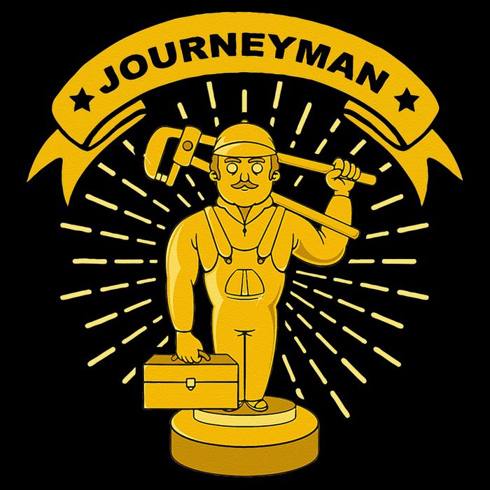 Journeyman Plumber Gift Trophy Statue Plumbing 16 in Basic Backpack