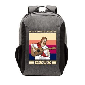 Jesus Playing Guitar Design My Favorite Chord Is Gsus Funny Gift Vector Backpack