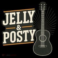 Jelly & Posty Guitar Music T-Shirt