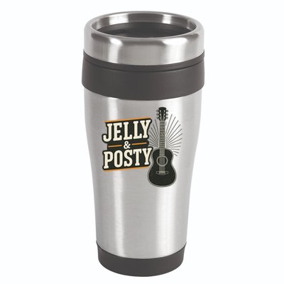 Jelly & Posty Guitar Music 16oz Travel Tumbler