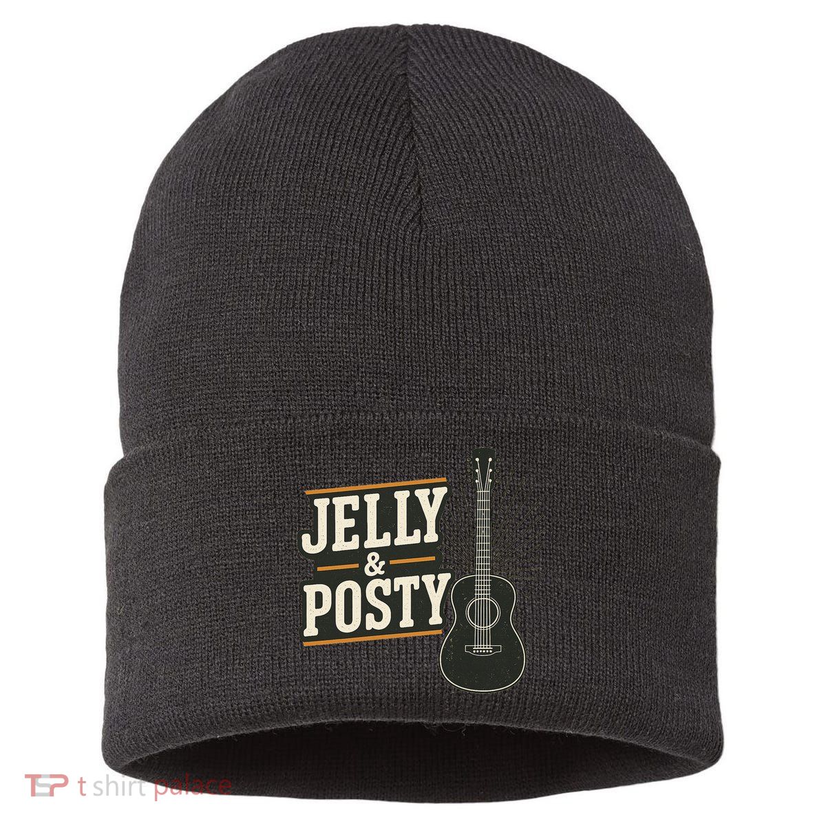 Jelly & Posty Guitar Music Sustainable Knit Beanie