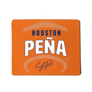 Jeremy Pena Houston Name & Number (Front & Back) Mousepad