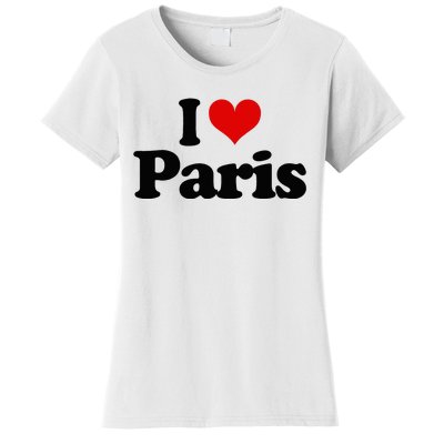 JAime Paris Heart I Love Heart Paris Women's T-Shirt