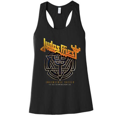 Judas Priest – Invincible Shield 2024 Birmingham Women's Racerback Tank