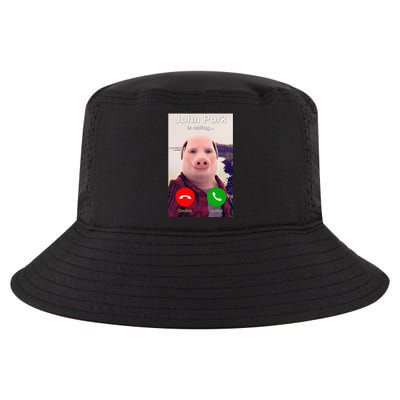 John Pork Is Calling Funny John Pork Meme Cool Comfort Performance Bucket Hat