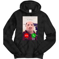 John Pork Is Calling Funny John Pork Meme Tie Dye Hoodie