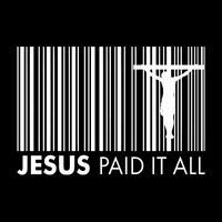 Jesus Paid It All Barcode Celebrating Easter Impact Tech Backpack