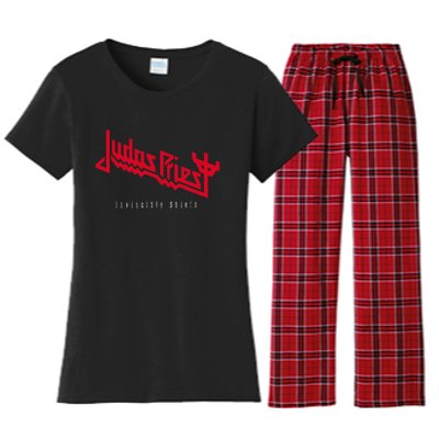 Judas Priest – Invincible Shield Red Women's Flannel Pajama Set