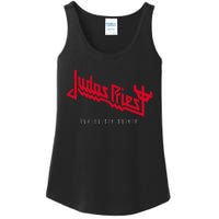 Judas Priest – Invincible Shield Red Ladies Essential Tank