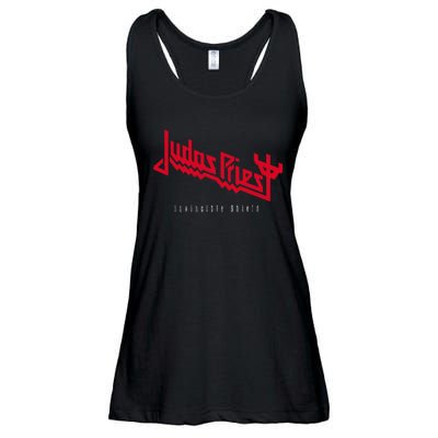 Judas Priest – Invincible Shield Red Ladies Essential Flowy Tank