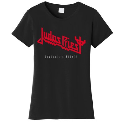 Judas Priest – Invincible Shield Red Women's T-Shirt