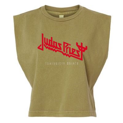 Judas Priest – Invincible Shield Red Garment-Dyed Women's Muscle Tee