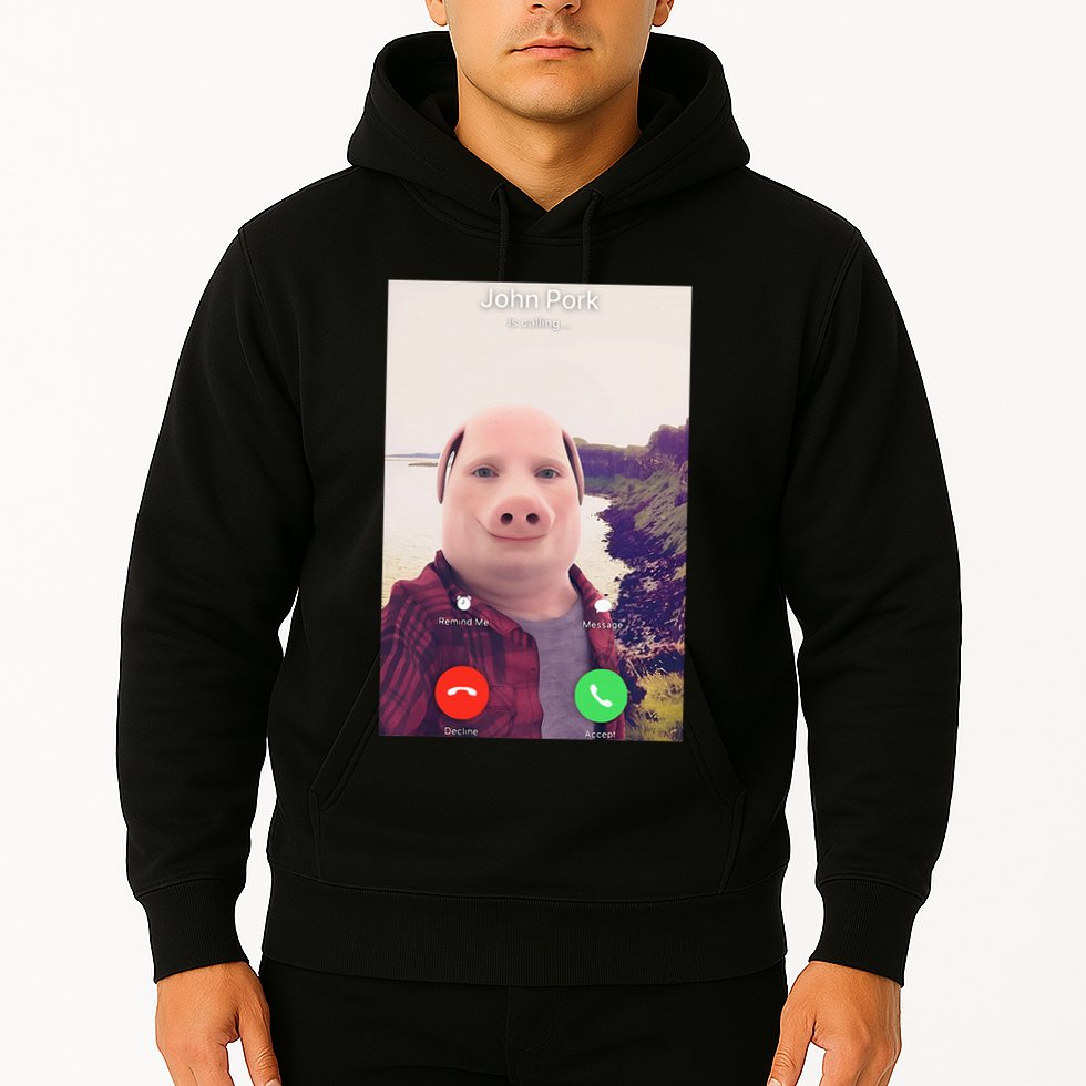 John Pork Is Calling Hoodie
