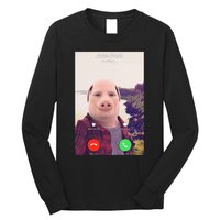 John Pork Is Calling Long Sleeve Shirt