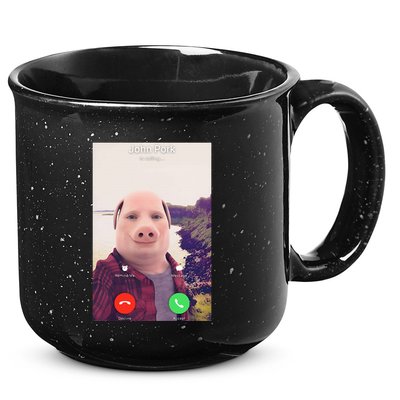 John Pork Is Calling 15oz Campfire Ceramic Mug