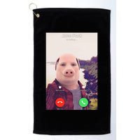 John Pork Is Calling Golf Towel