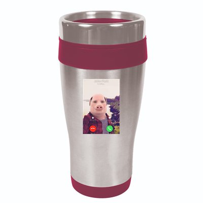 John Pork Is Calling 16oz Travel Tumbler