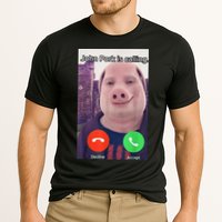 John Pork Is Calling Funny Answer Call Phone Performance Shirt