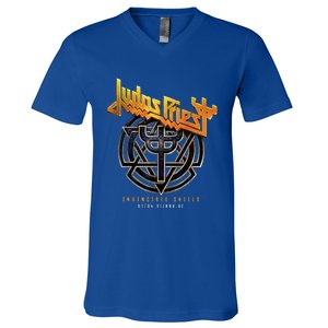 Judas Priest Invincible Shield 2024 Vienna V-Neck T-Shirt