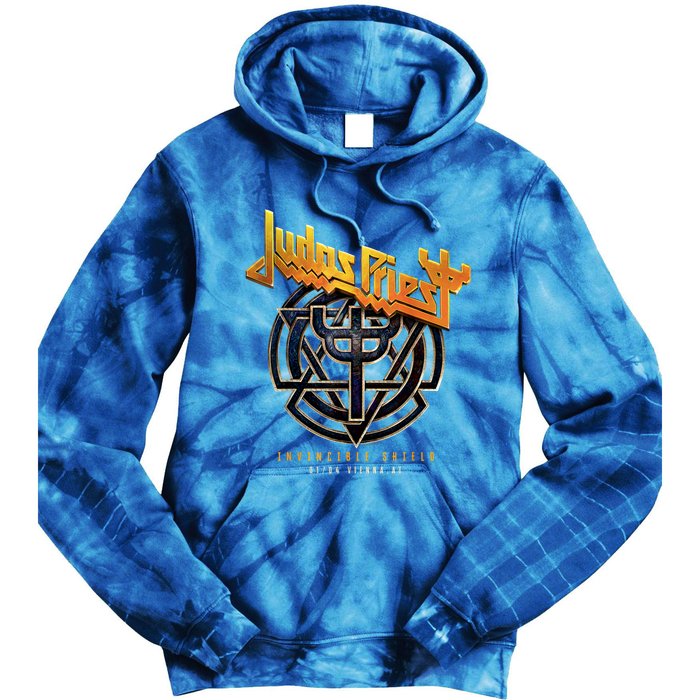 Judas Priest Invincible Shield 2024 Vienna Tie Dye Hoodie