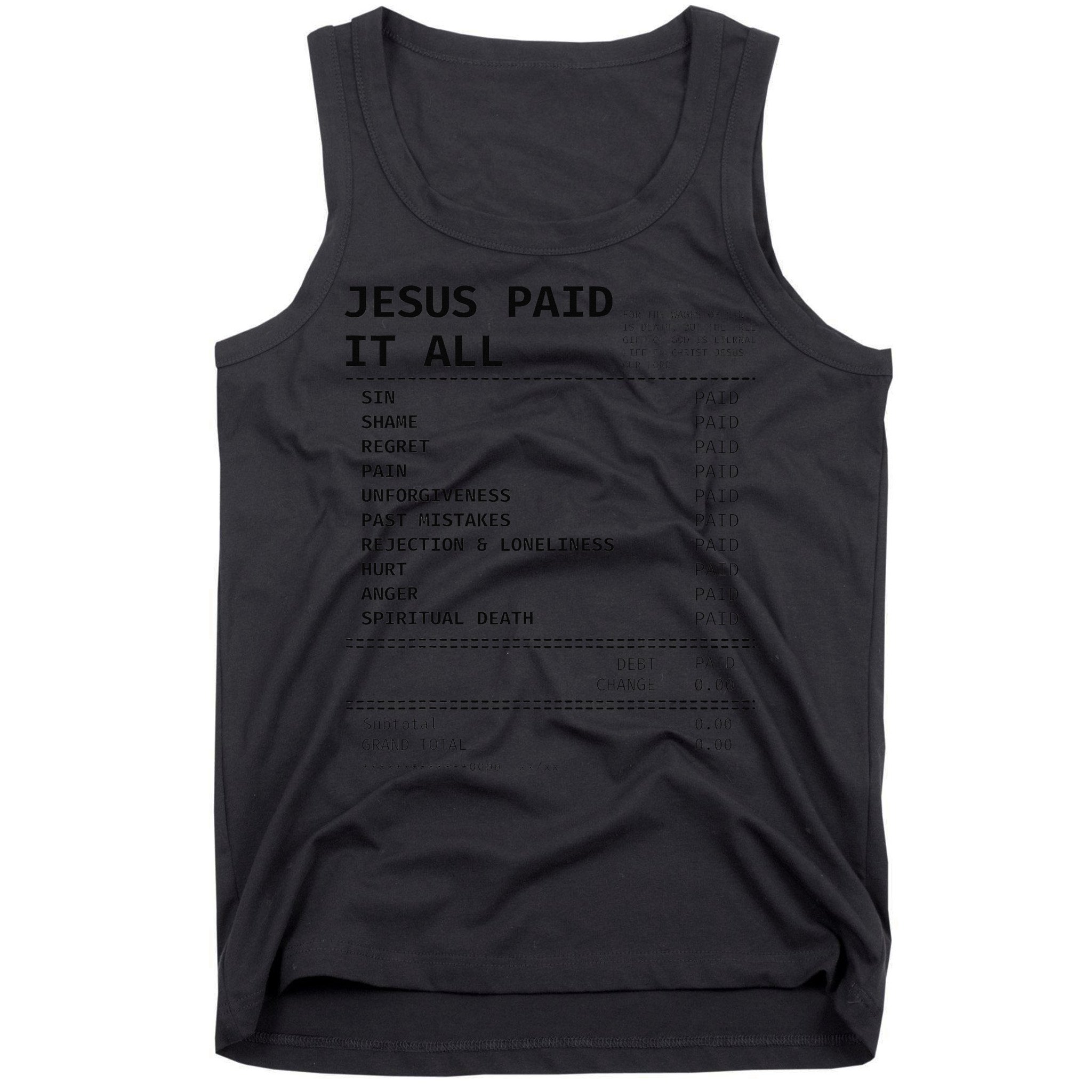 Jesus Paid It All Tank Top