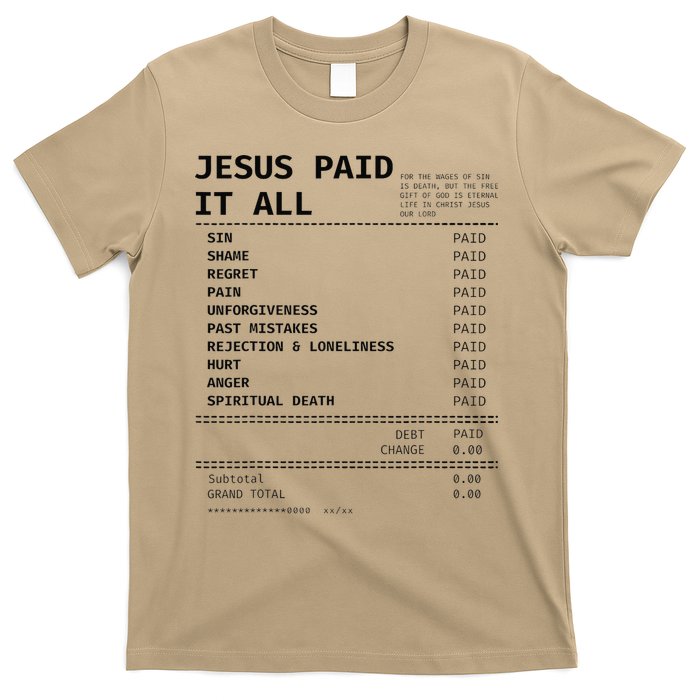 Jesus Paid It All T-Shirt