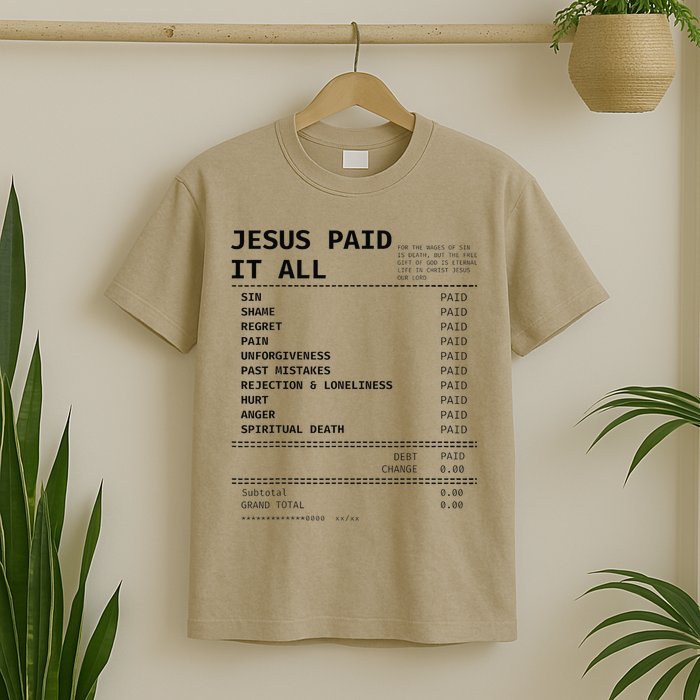 Jesus Paid It All T-Shirt