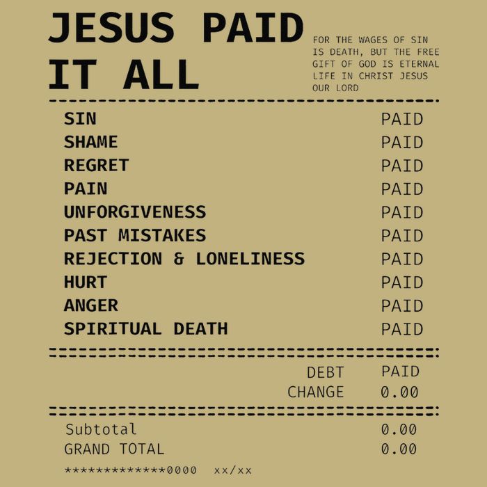 Jesus Paid It All T-Shirt