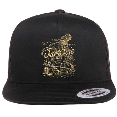 J.U.R.A.S.S.I.C Park Flat Bill Trucker Hat