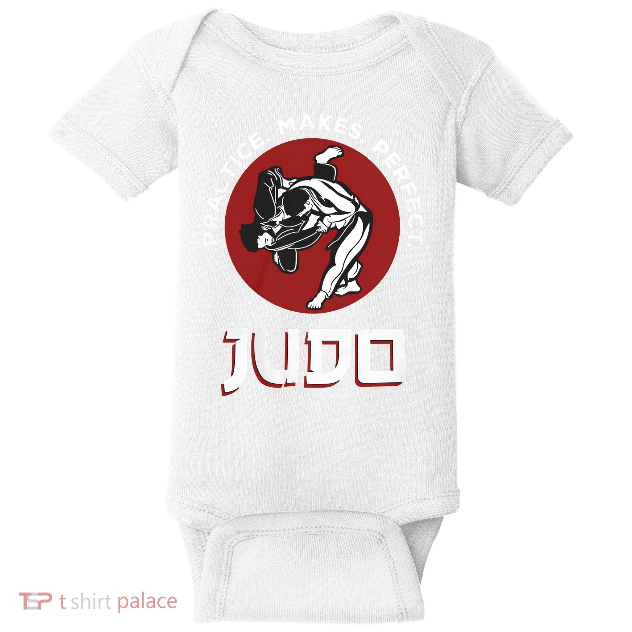 Judo Practice Baby Bodysuit