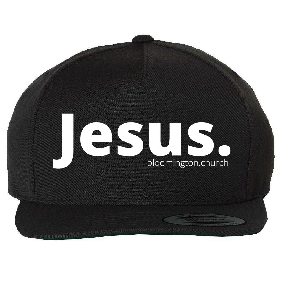 Jesus Period Wool Snapback Cap