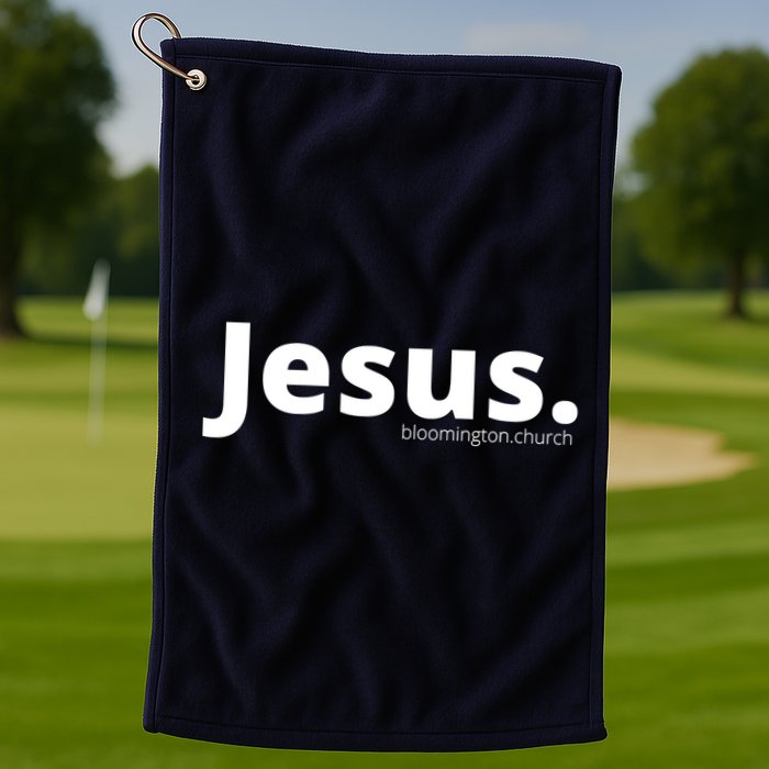 Jesus Period Golf Towel