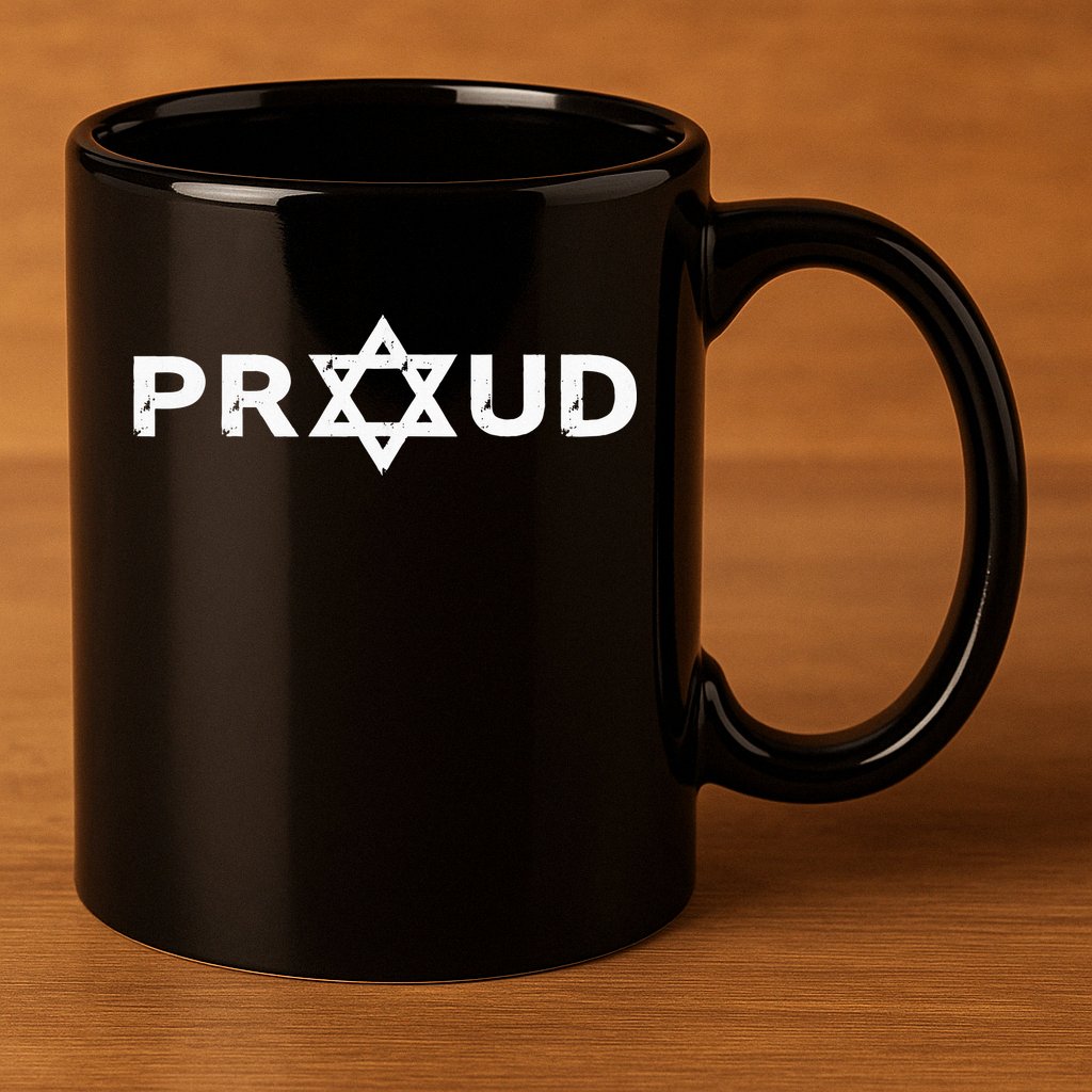 Jew Proud Jewish  11oz C Handle Ceramic Mug