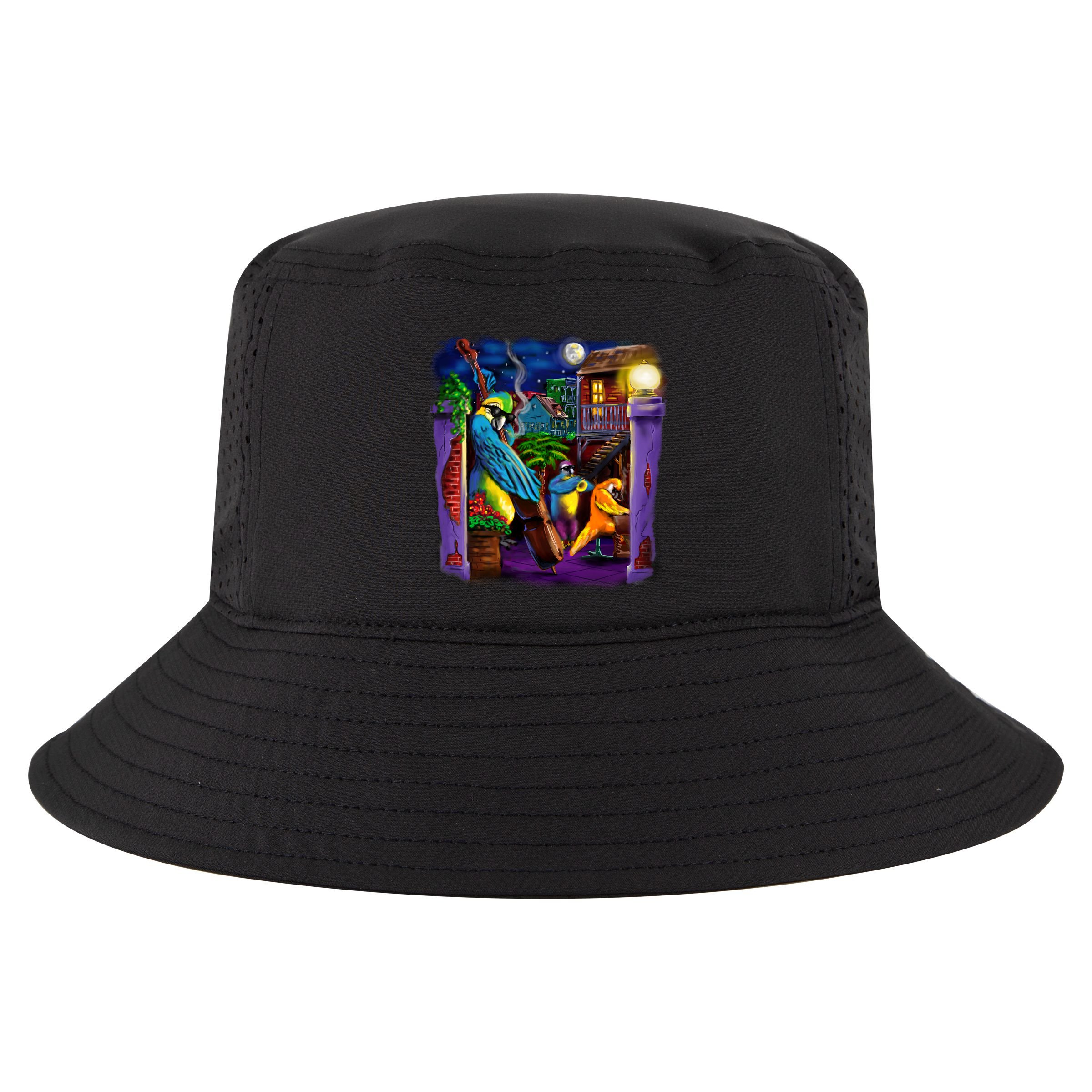 Jazz Parrots Cool Comfort Performance Bucket Hat