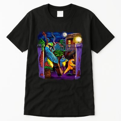 Jazz Parrots Tall T-Shirt
