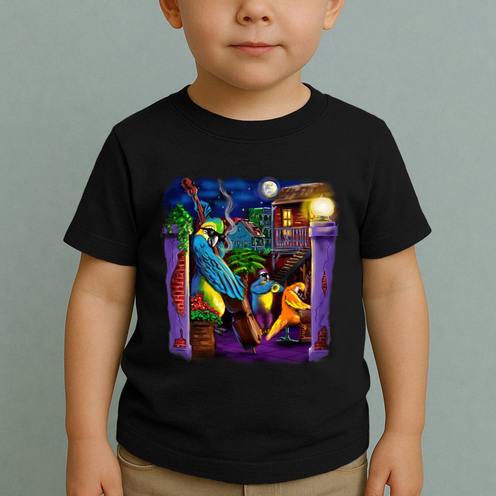 Jazz Parrots Toddler T-Shirt