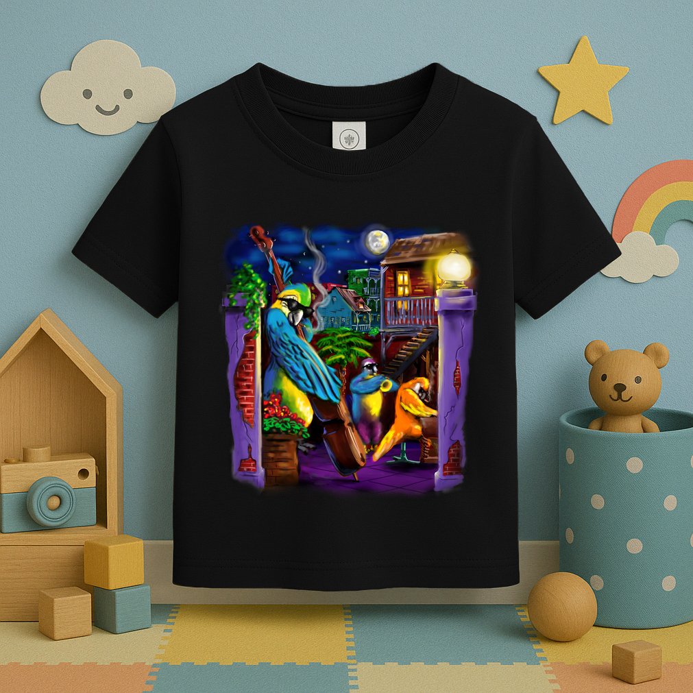 Jazz Parrots Toddler T-Shirt