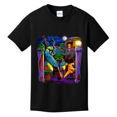 Jazz Parrots Kids T-Shirt